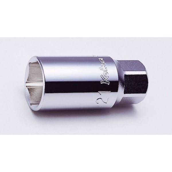 Ko-Ken Wheel Nut Socket 17mm 6 Point 60mm 1/2 Sq. Drive 4300M-17(L60) - main